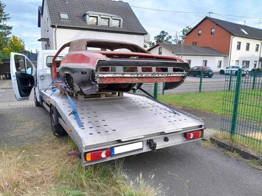 Transport aus dem Saarland