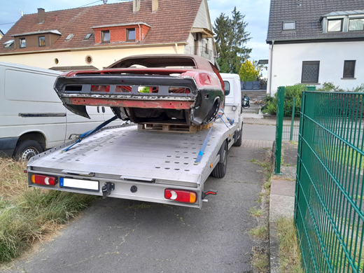 Transport aus dem Saarland