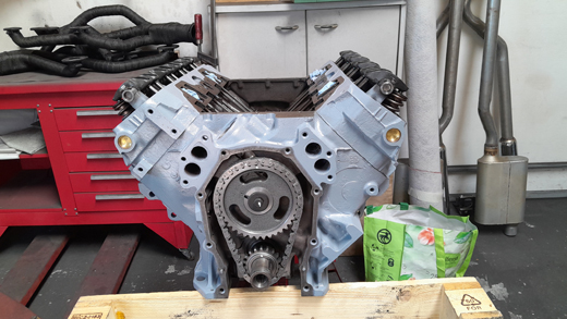 neuer Motorblock